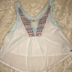 Flowy Tank | Colorful Aztec Detail